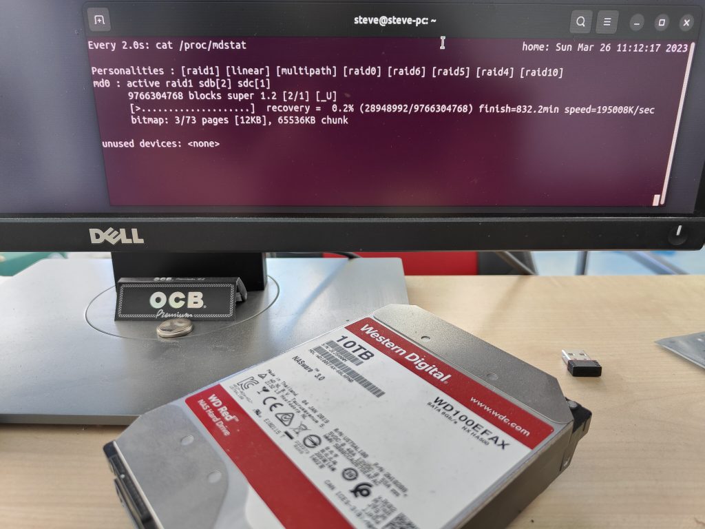 αντικατάσταση σκληρού δίσκου σε server