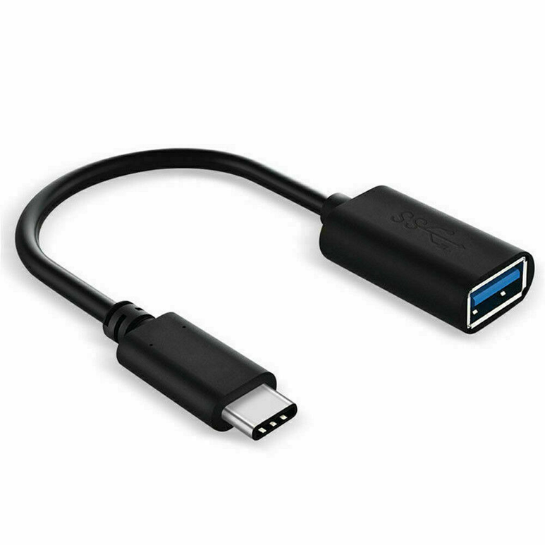 POWERTECH USB-C Male to USB 3.0 Female OTG Adapter